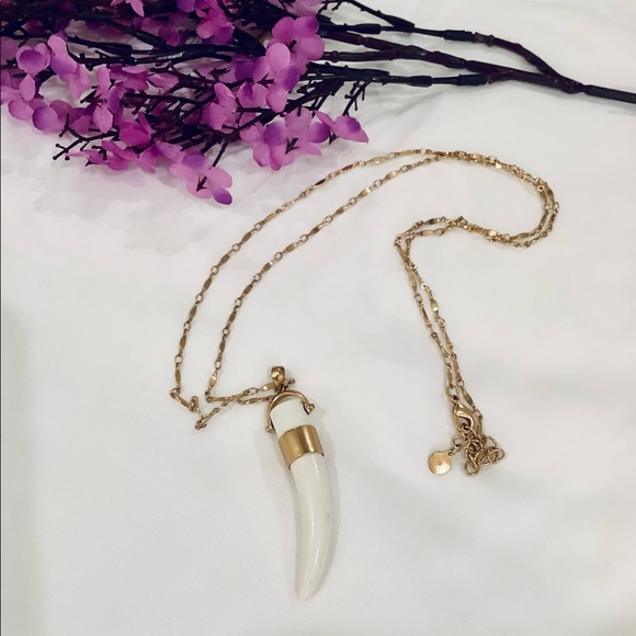 Stella & Dot Sahara Horn Necklace - Picture 3 of 4